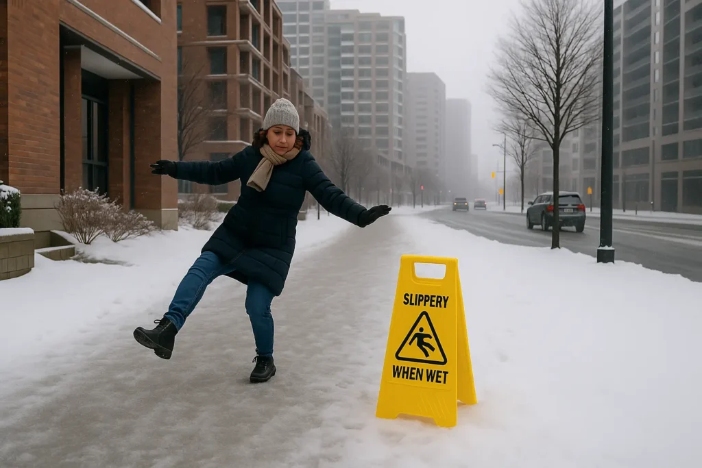 Your Rights After Slipping on Ice or Snow in Ontario
