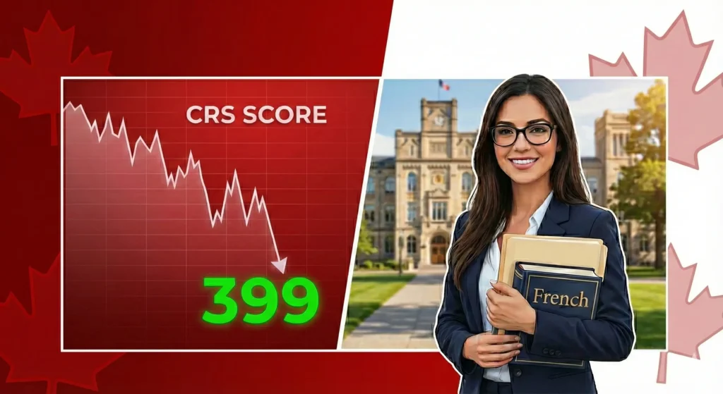 BREAKING: CRS Drops Below 400 in Massive French Draw (6,000 Invites)