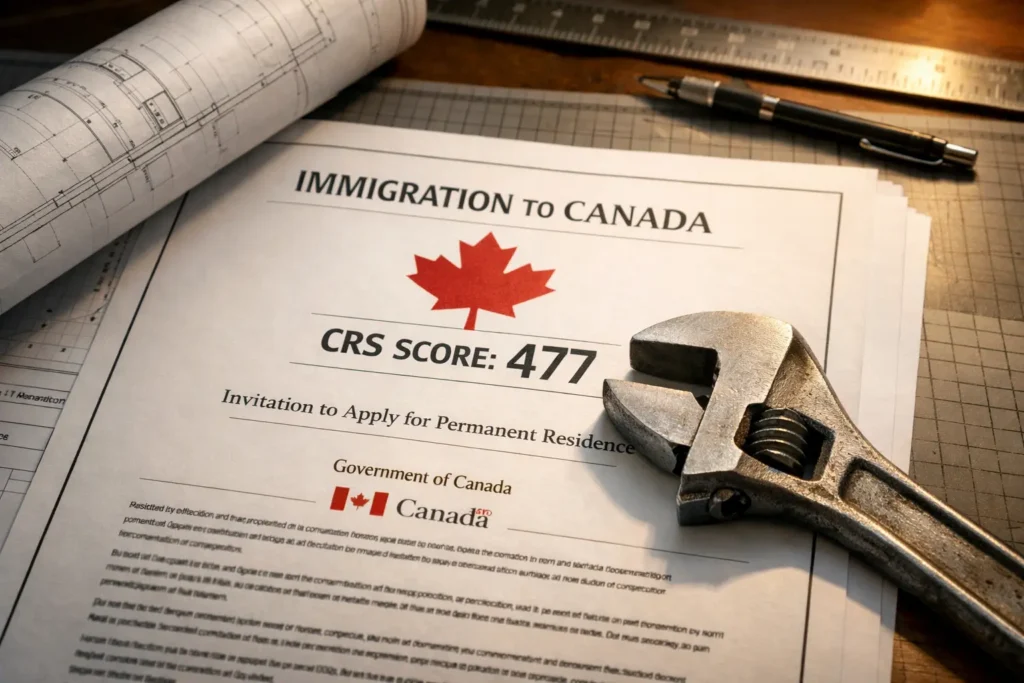 What is the Latest CRS Score for the Express Entry Trades Draw?